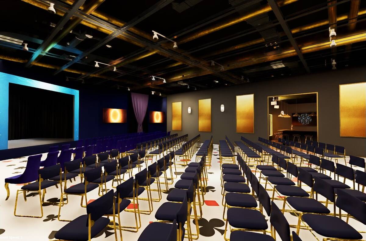 Shown is a rendering of The Magicians Room, opening Oct. 25 at Linq Promenade. (Pompey Entertai ...