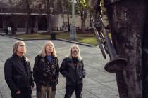 This image released by Bleecker Street shows, from left, Christopher Guest, Michael McKean, and ...