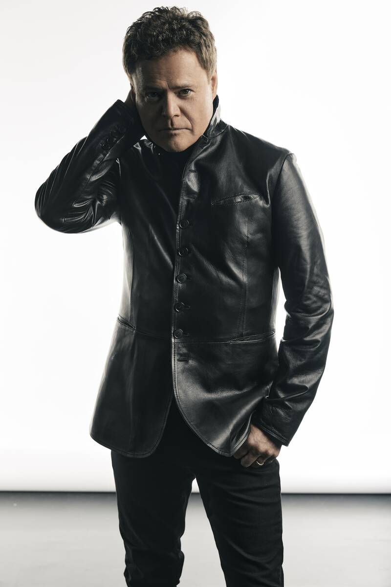 Donny Osmond still has added dates through May, 2026 at Harrah’s Showroom. (Lee Cherry)