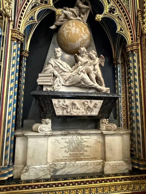 A scene from Westminster Abbey on Friday, Sept. 12, 2025. (John Katsilometes/Las Vegas Review-J ...