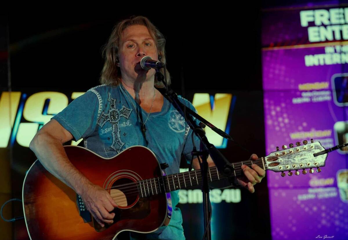 Rock vocalist/guitarist Kelly Christian is a recurring performer at Westgate's International Ba ...