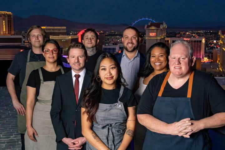 The team at High Steaks Vegas, a modern steakhouse set to debut in October 2025 atop the Masque ...