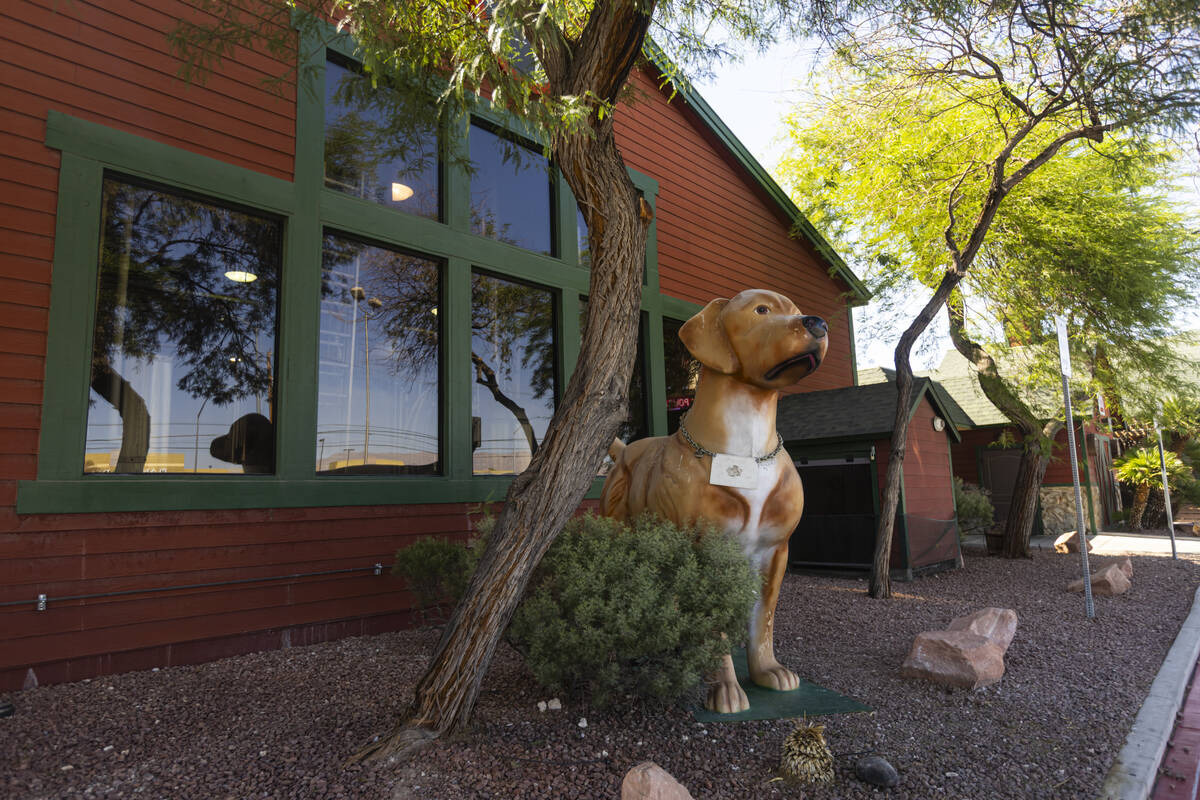 An exterior view of Big Dog’s Draft House, at 4543 N. Rancho Drive, on Thursday, Sept. 11, 20 ...