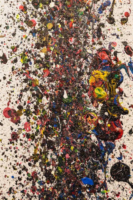 Art made by Ringo Starr at the Animazing Gallery inside of the Grand Canal Shoppes Wednesday, S ...