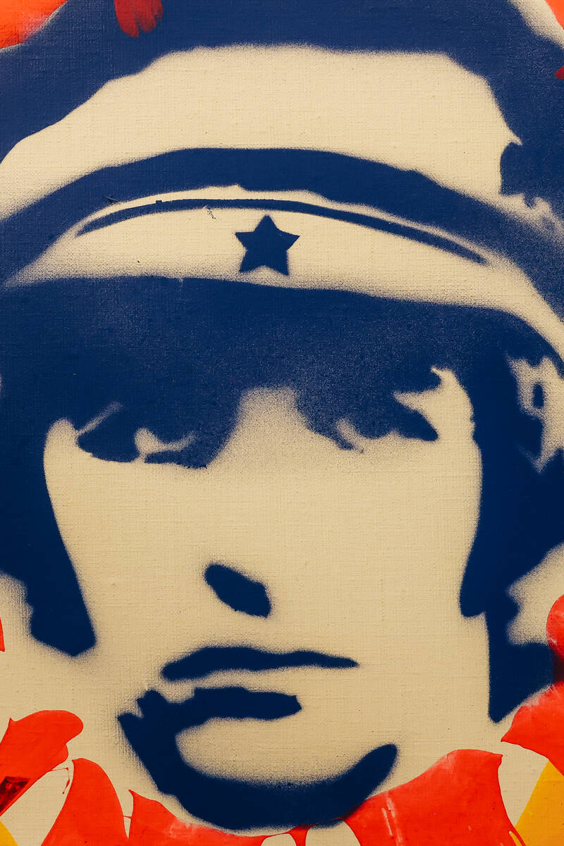 Art made by Ringo Starr at the Animazing Gallery inside of the Grand Canal Shoppes Wednesday, S ...