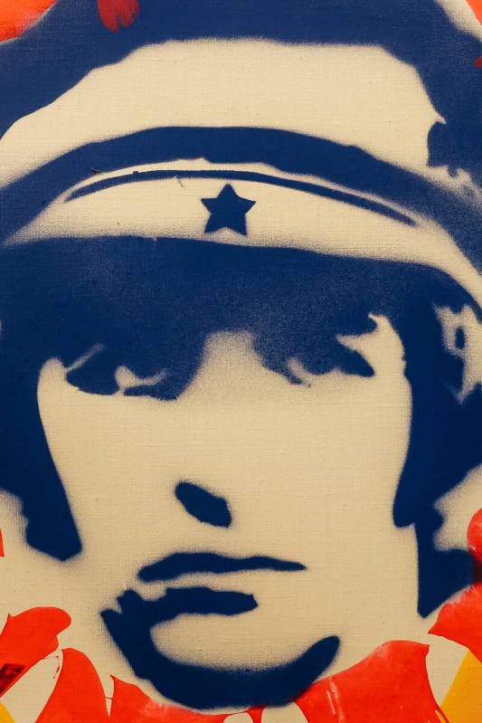 Art made by Ringo Starr at the Animazing Gallery inside of the Grand Canal Shoppes Wednesday, S ...