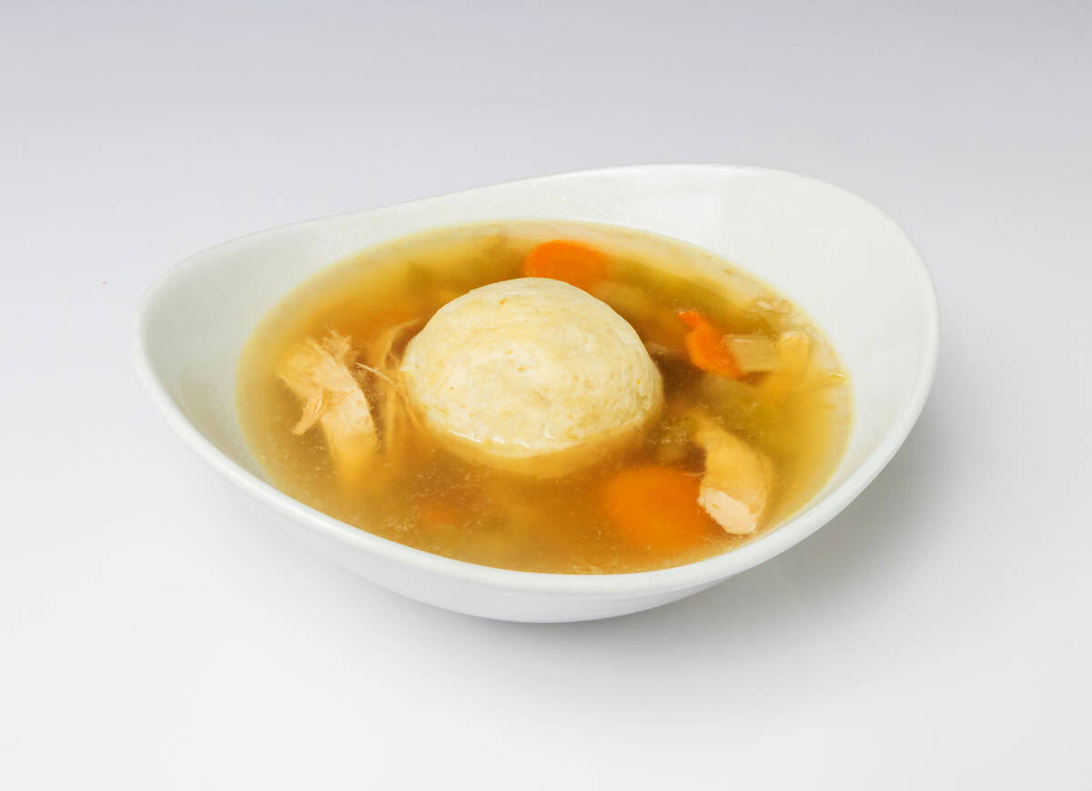 Siegel's Bagelmania in Las Vegas is offering matzo ball soup for Rosh Hashana 2025. (Siegel's B ...