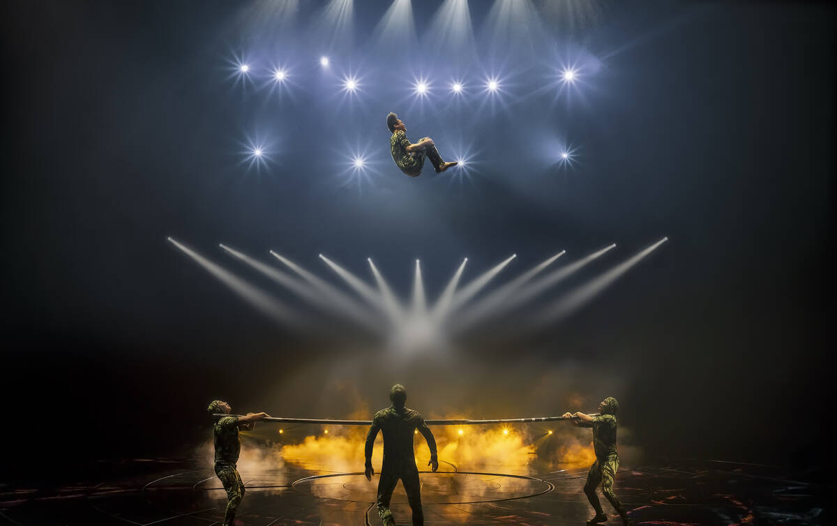 The Russian Bar act is seen in "Awakening" at Wynn Las Vegas. (Wynn Las Vegas)
