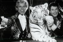 Siegfried and Roy at the Tropicana in May 1985. (Tropicana)