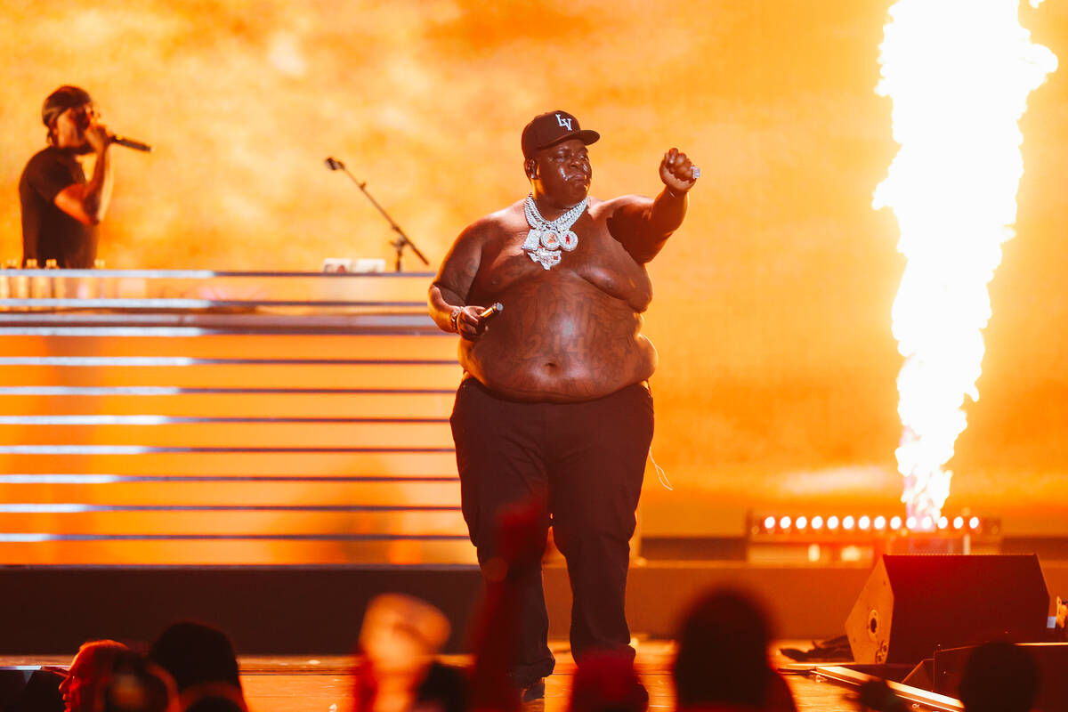 BigXthaPlug performs during night one of the iHeartRadio Music Festival at T-Mobile Arena Frida ...