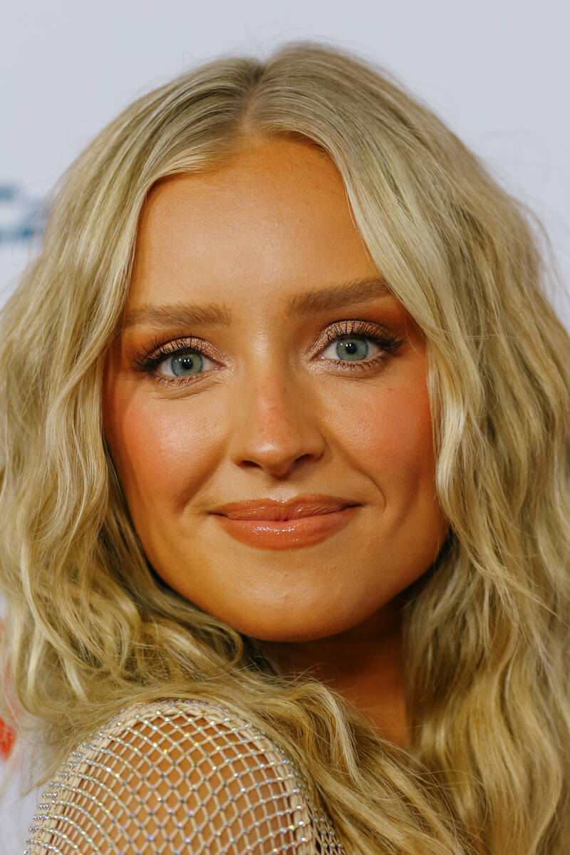 Daisy Kent on the red carpet of night one of the iHeartRadio Music Festival on Friday, Sept. 19 ...