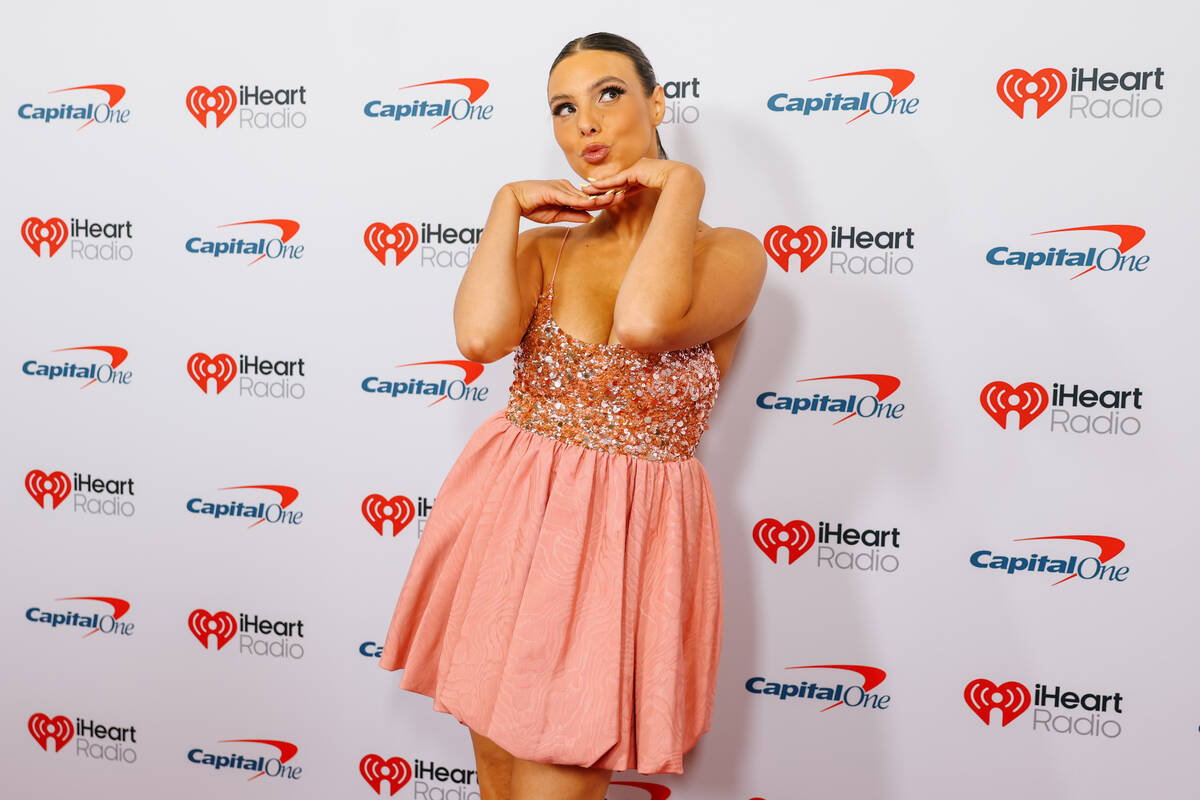 Lele Pons on the red carpet of night one of the iHeartRadio Music Festival on Friday, Sept. 19, ...