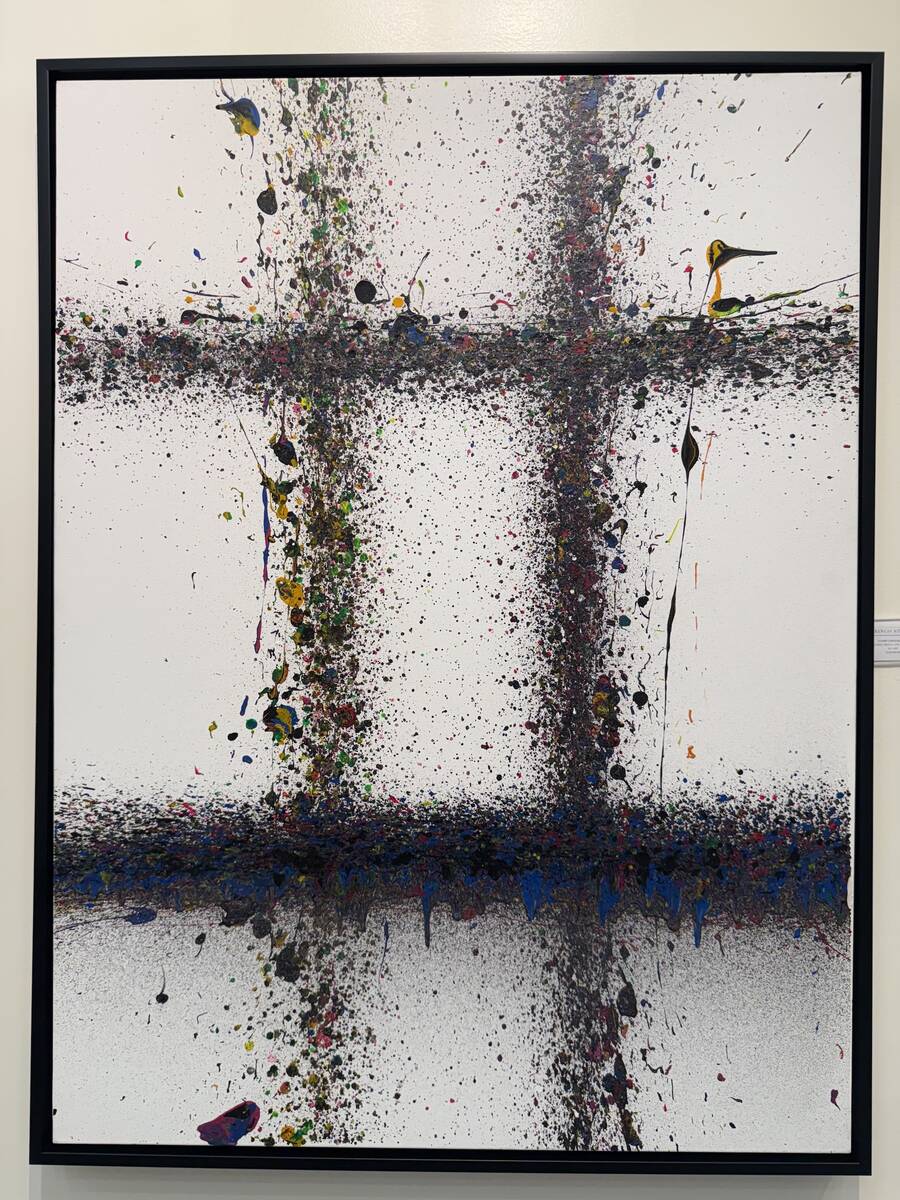 Ringo Starr's artwork from "Starr Art" purchased by Cheryl Williams for $110,000 at the Animazi ...