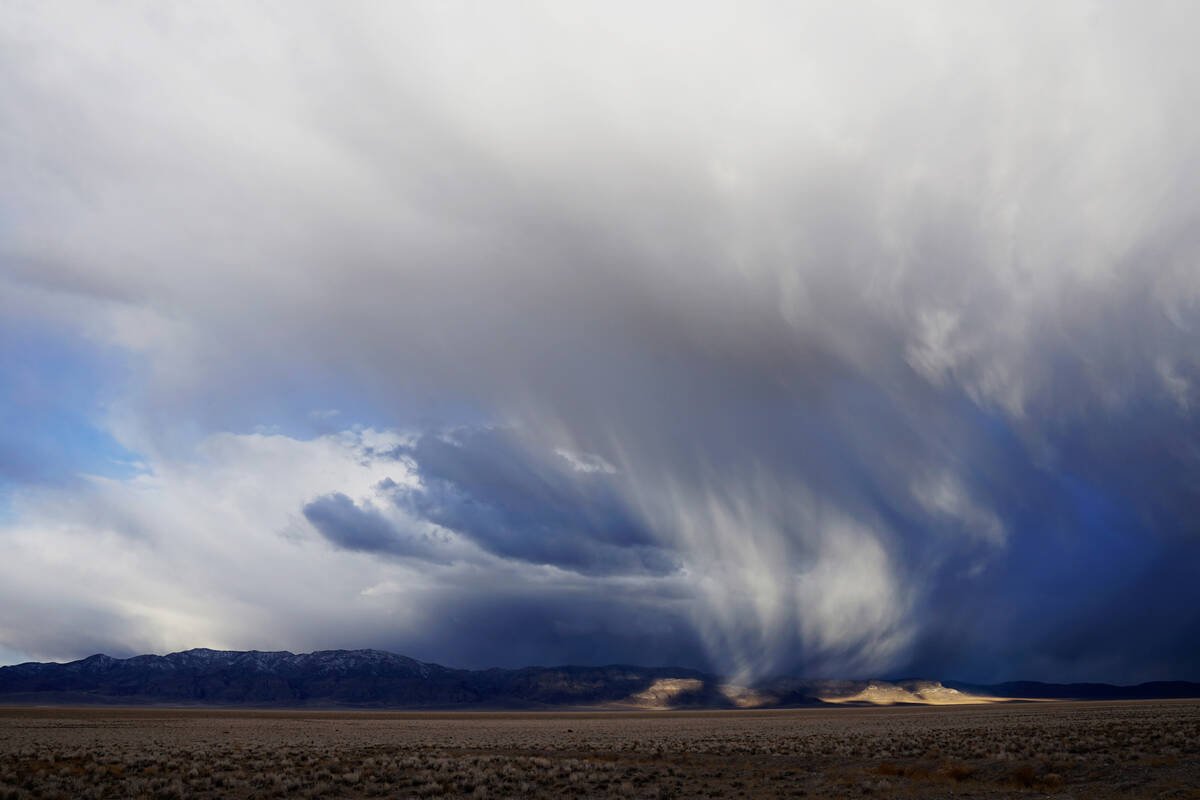 Artwork by Paula Jacoby-Garrett, "Lightfall," photograph. (Nevada Humanities)