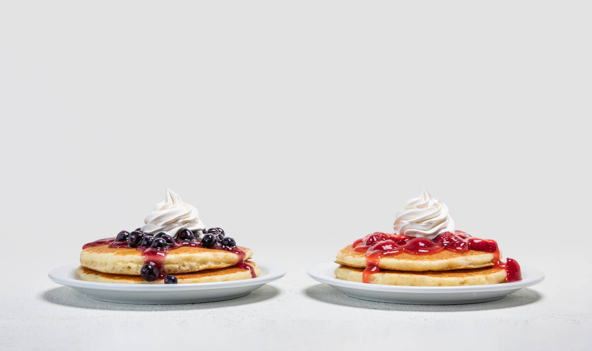 Buttermilk hotcakes from Norms restaurant on West Charleston Boulevard in Las Vegas. (Norms)