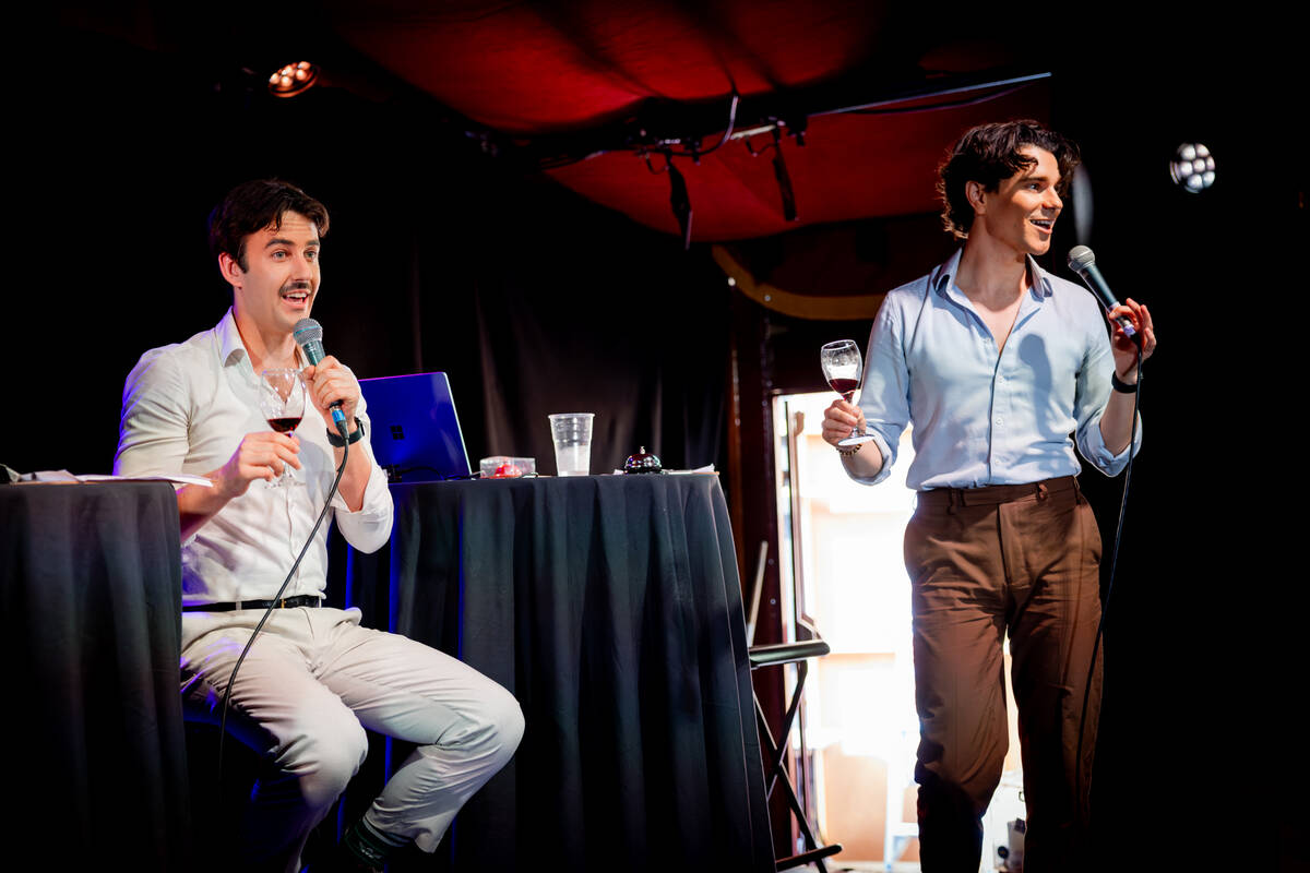Sweeney Preston and Ethan Cavanagh co-star in the wine-tasting comedy experience, "In Pour Tast ...