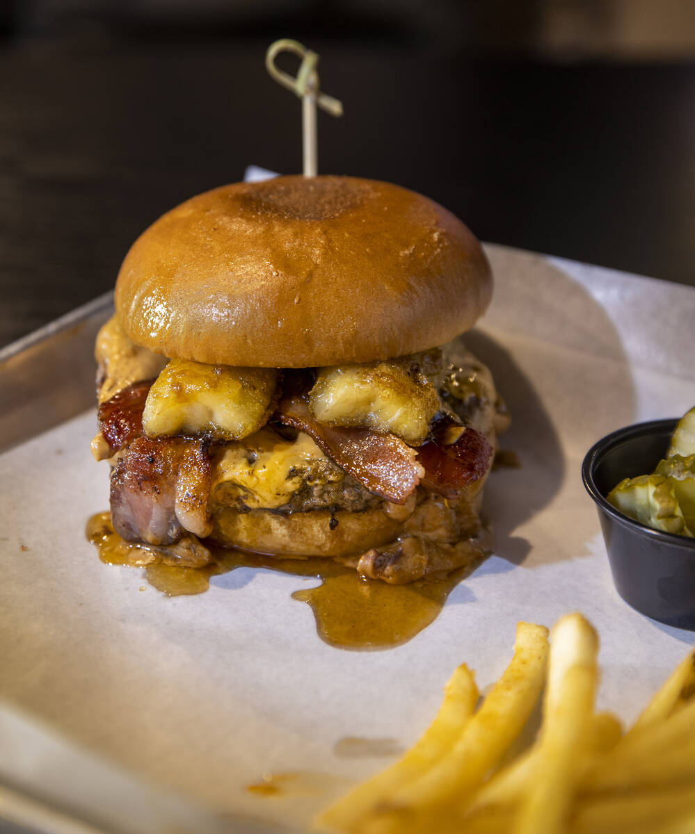 Celebrate Elvis Presley's birthday with The King burger from Bar Code Burgers on East Flamingo ...