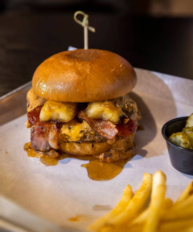 Celebrate Elvis Presley's birthday with The King burger from Bar Code Burgers on East Flamingo ...