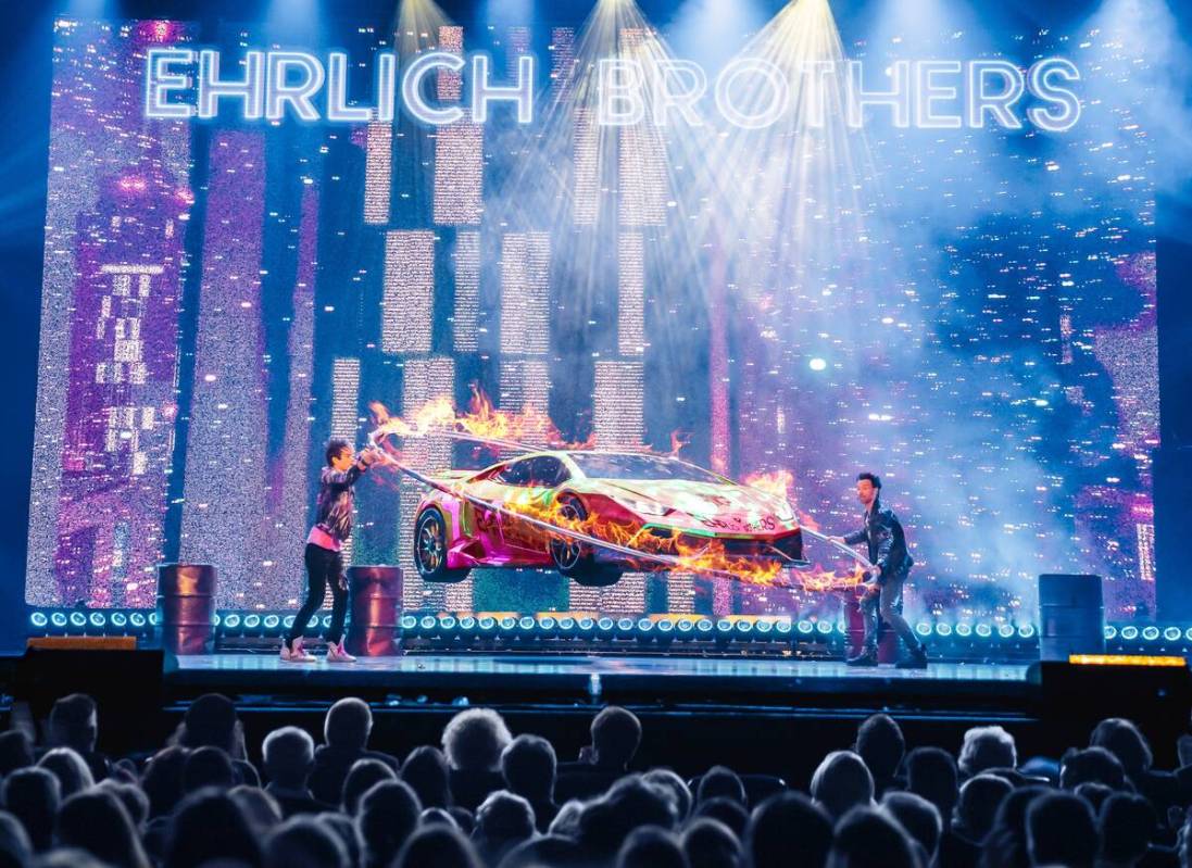 The Ehrlich Brothers headline Orleans Arena on Friday, Oct. 3, 2025. (Ehrlich Brothers)