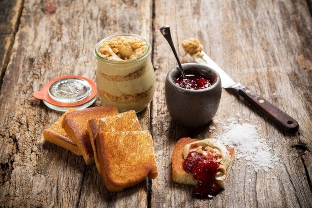 An FG & J — foie gras and jelly — from the former Hearthstone Kitchen & Cellar in Red Rock ...