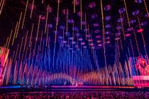 "Gimme Gimme Gimme" is performed during "ABBA Voyage," playing at ABBA Arena in London. (Ralph ...