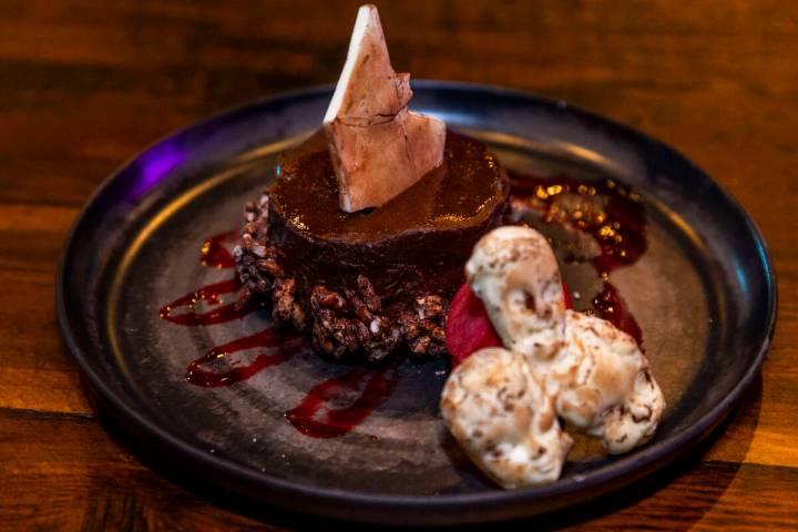 Death By Chocolate is on the menu from the Premiere House restaurant during a first look tour a ...