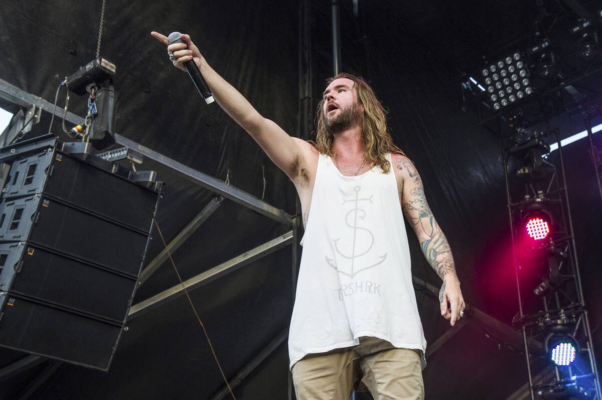 Jared Watson of Dirty Heads performs during the Firefly Music Festival on June 20, 2015, in Dov ...