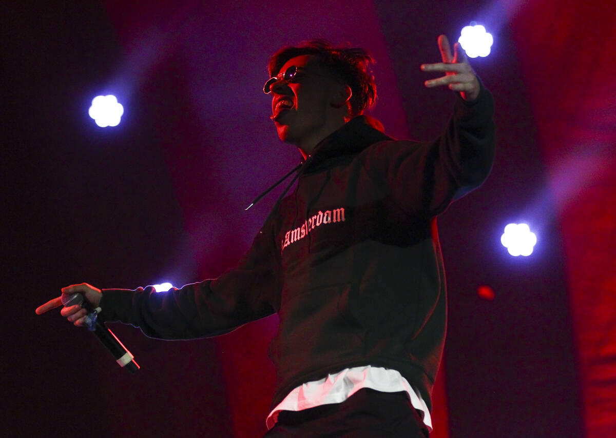 Nils Rondhuis of Yellow Claw at the Cosmic Meadow stage during the last day of the Electric Dai ...