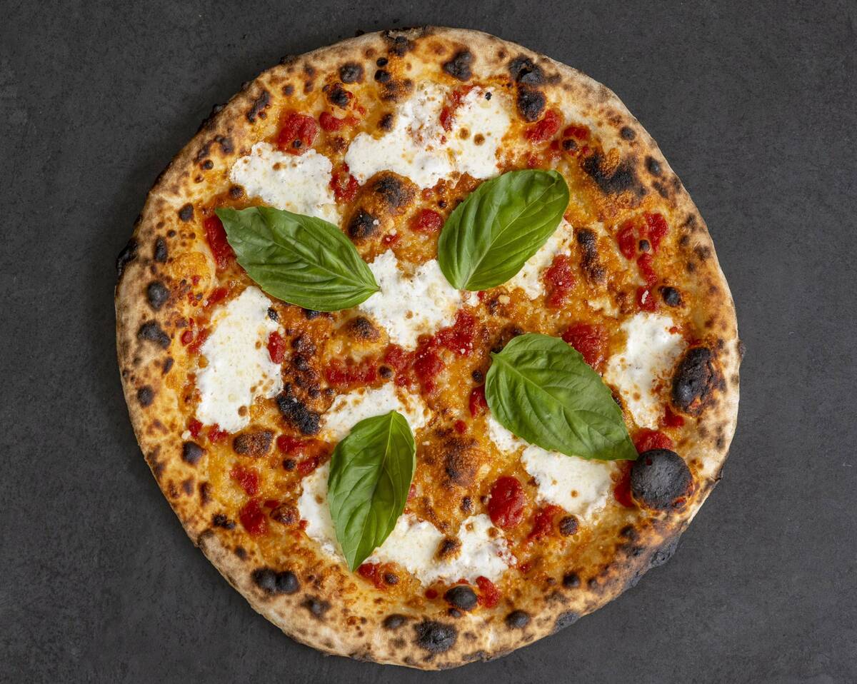 An OG Classic pie from How Ya Dough'n, a viral pizzeria set to open in November 2025 at the BLV ...