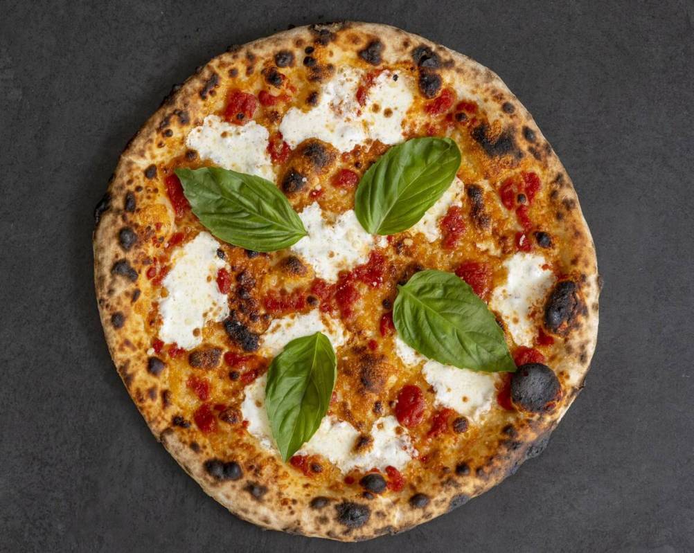 An OG Classic pie from How Ya Dough'n, a viral pizzeria set to open in November 2025 at the BLV ...