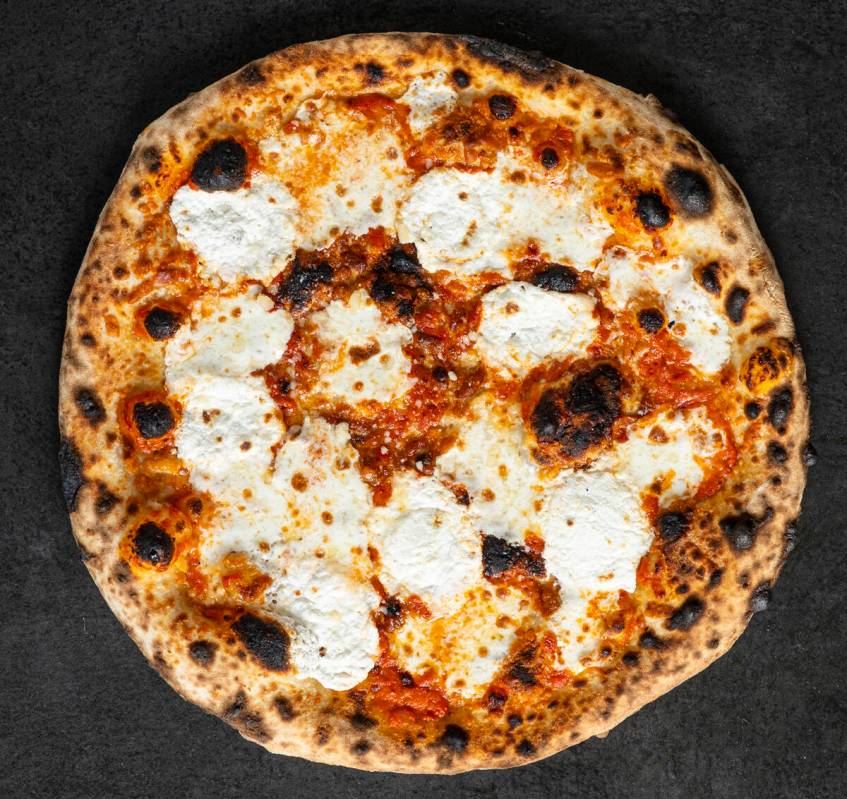 A Vodka Pizza from How Ya Dough'n, a viral pizzeria set to open in November 2025 at the BLVD pr ...