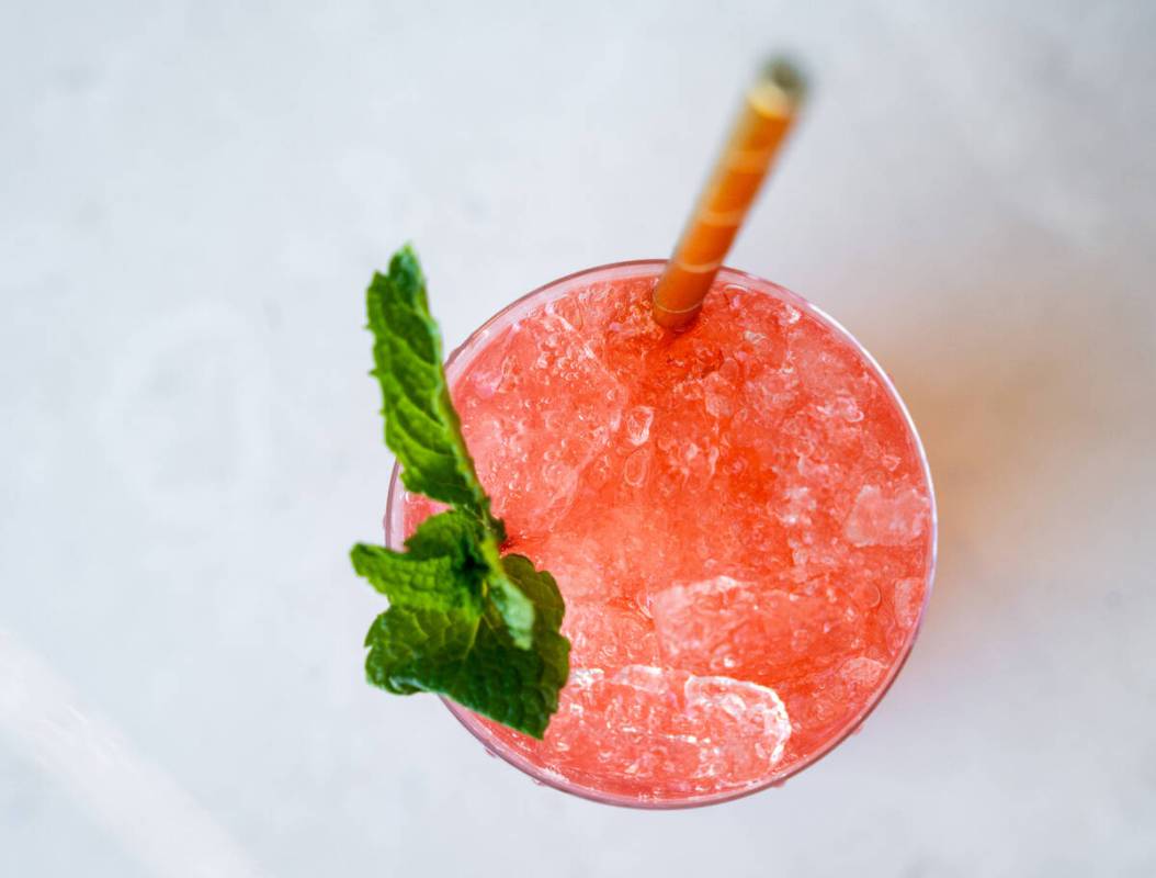 Peacock Alley serves a Hot Pink cocktail during Pink Ribbon Tea, an afternoon tea service honor ...