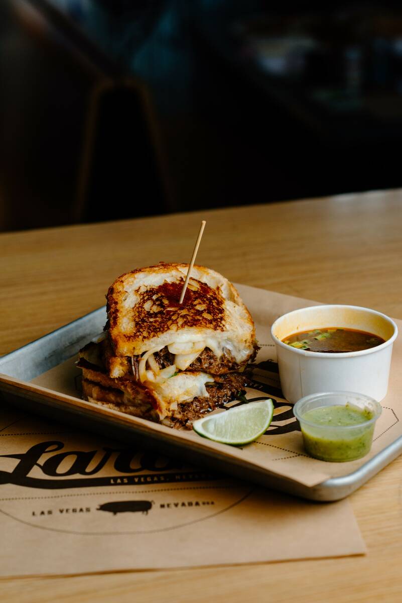 “Beeria" Grilled Cheese at Lardo at The Cosmopolitan. (MGM Resorts International)