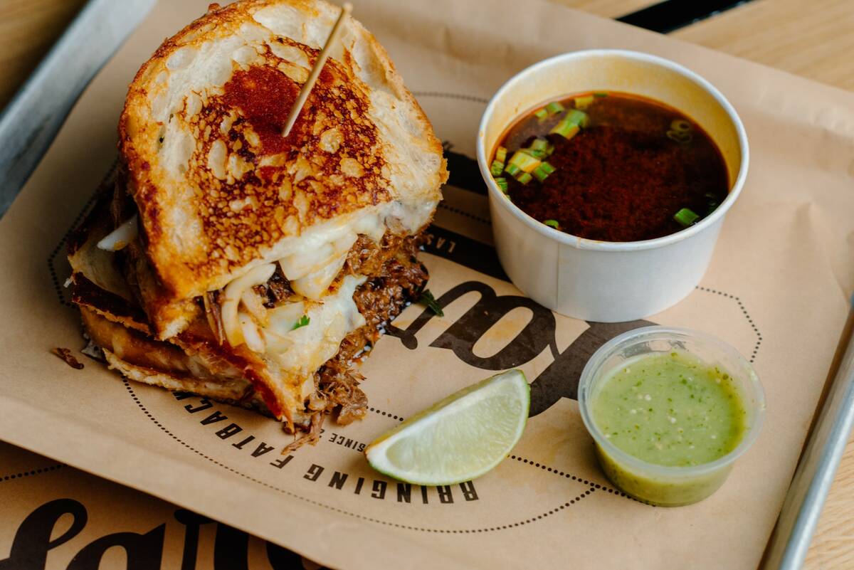 “Beeria" Grilled Cheese at Lardo at The Cosmopolitan. (MGM Resorts International)