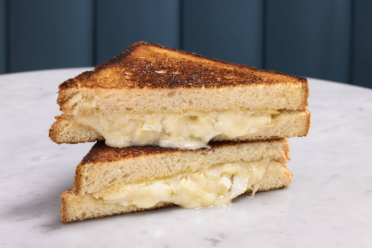 The Three Cheese Grilled Cheese at Dominique Ansel Marche. (Caesars Entertainment)