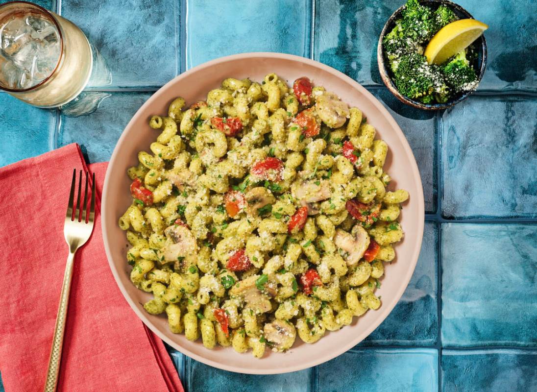 Basil Pesto Cavatappi from Noodles & Company. (Noodles & Company)