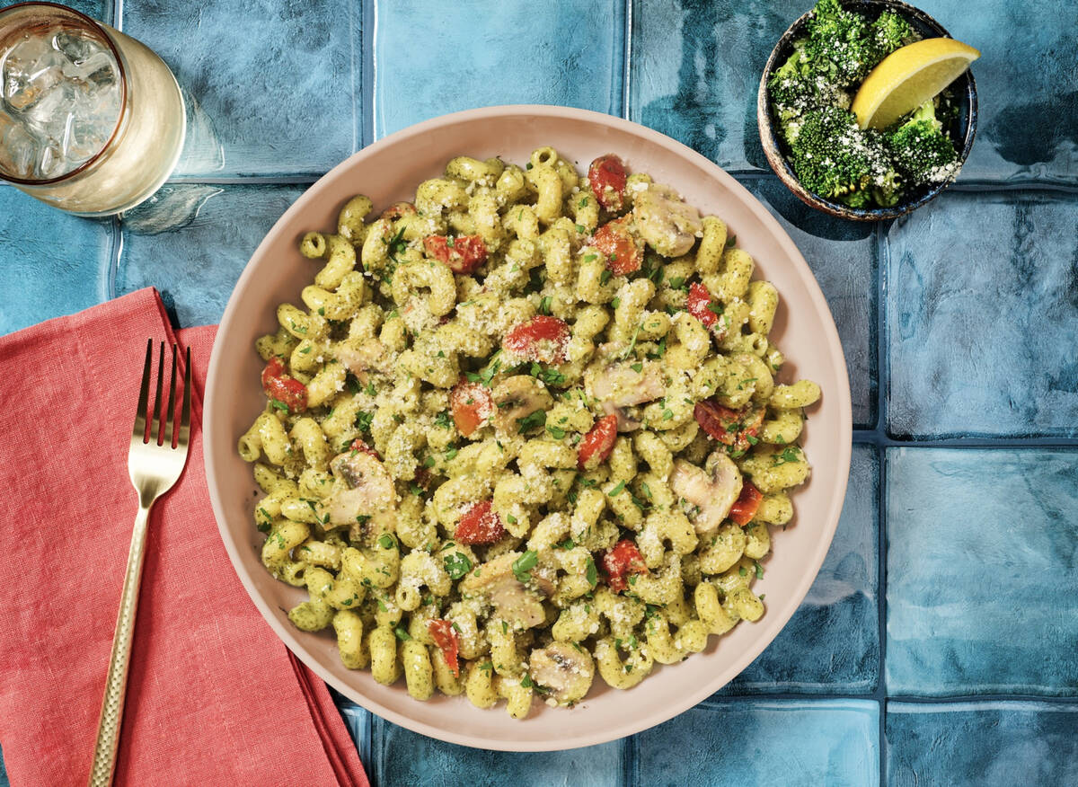 Basil Pesto Cavatappi from Noodles & Company. (Noodles & Company)