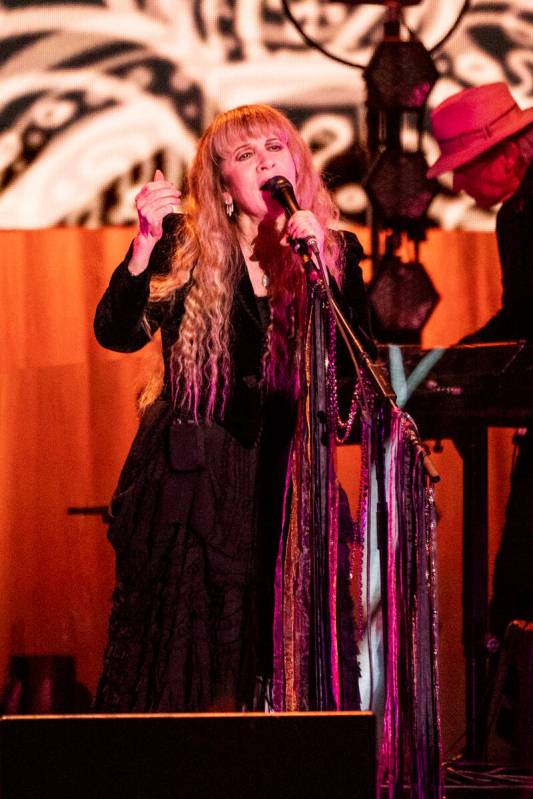 Stevie Nicks performs at the Bonnaroo Music and Arts Festival on Sunday, June 19, 2022 in Manch ...