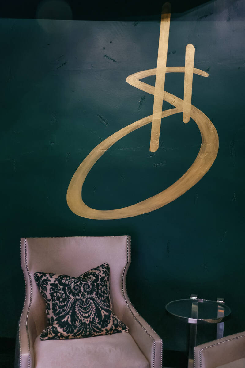 A waiting area in the foyer of High Steaks at Rio Hotel & Casino on Wednesday, Oct. 8, 2025 in ...