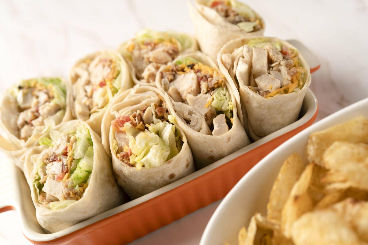 Carolina chicken wraps from Keke's Breakfast Cafe. (Keke's Breakfast Cafe)