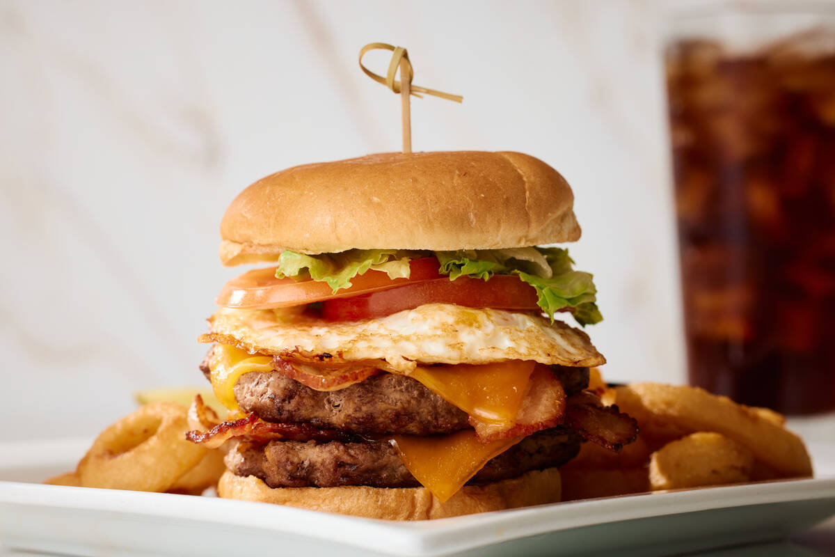 A bacon cheeseburger from Keke's Breakfast Cafe. (Keke's Breakfast Cafe)