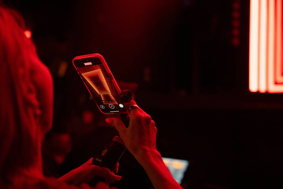 Marquee Nightclub unveils its new 1.5-ton monolith LED screen with a moving centerpiece to the ...