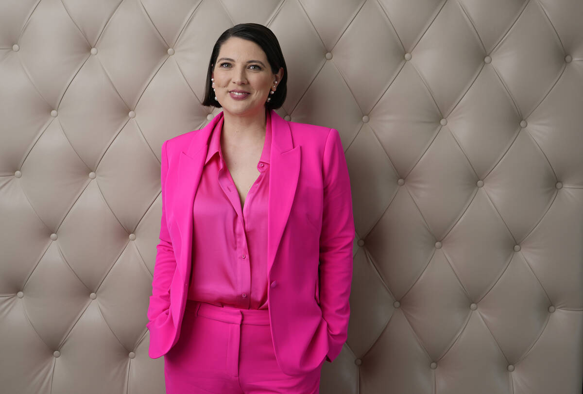 Author Taylor Jenkins Reid poses for a portrait at the Four Seasons Hotel in Los Angeles on Feb ...