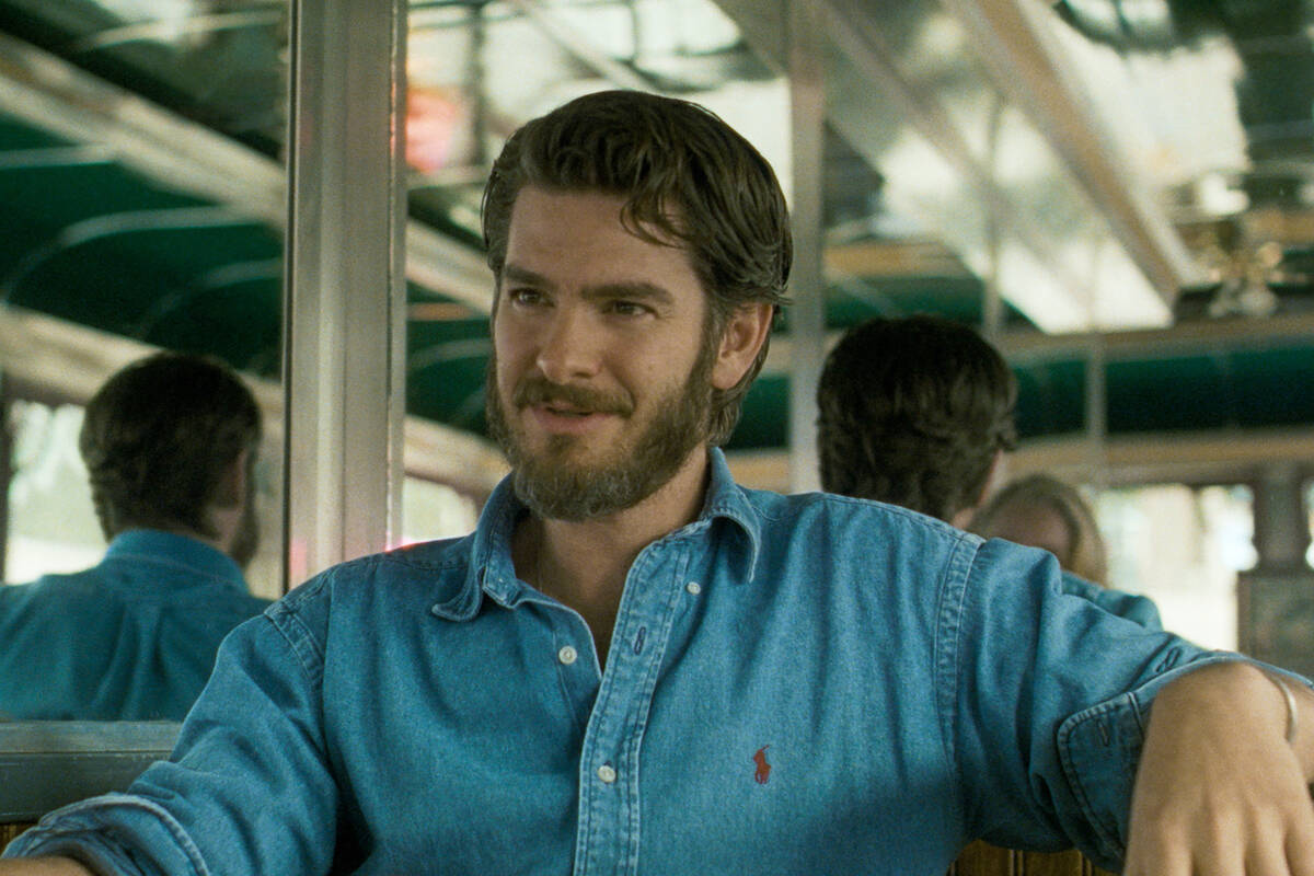 This image released by Amazon MGM Studios shows Andrew Garfield in a scene from "After the ...