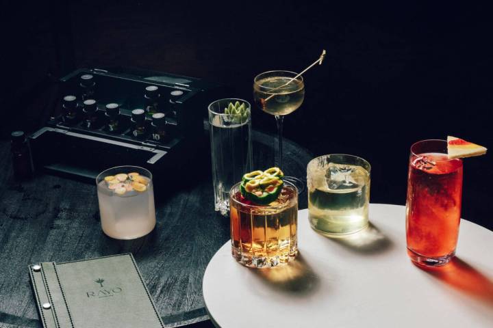 Cocktails from Rayo, the celebrated Mexico City cocktail bar that is popping up in November 202 ...