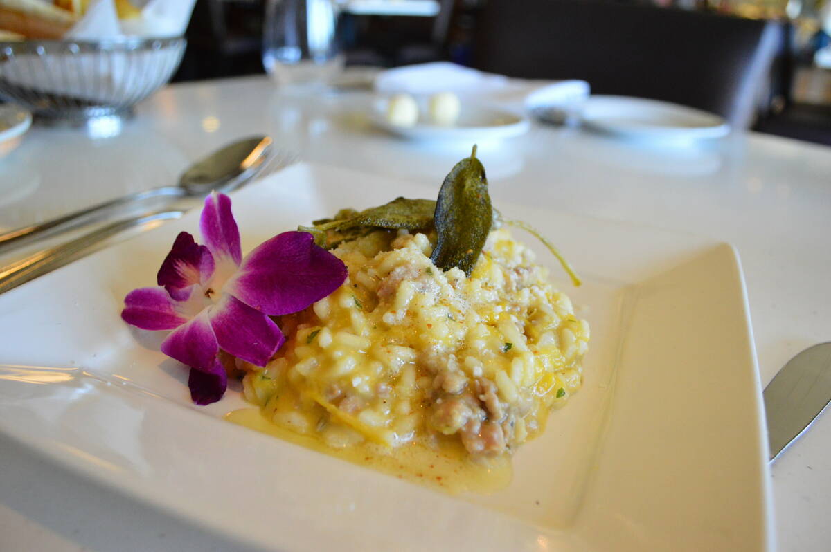 Risotto Con Salsiccia & Pumpkin at Siena Italian Trattoria & Deli (Courtesy of Siena Italian Tr ...