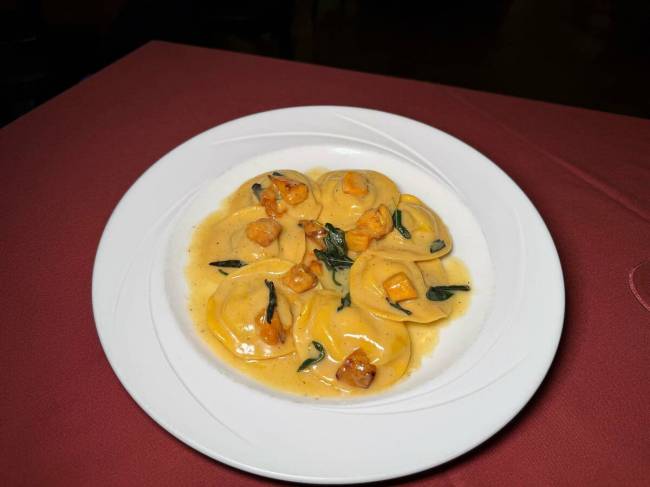 the Zucca Ravioli at Gaetano’s Ristorante. (Gaetano’s Ristorante/Ale Martinez)