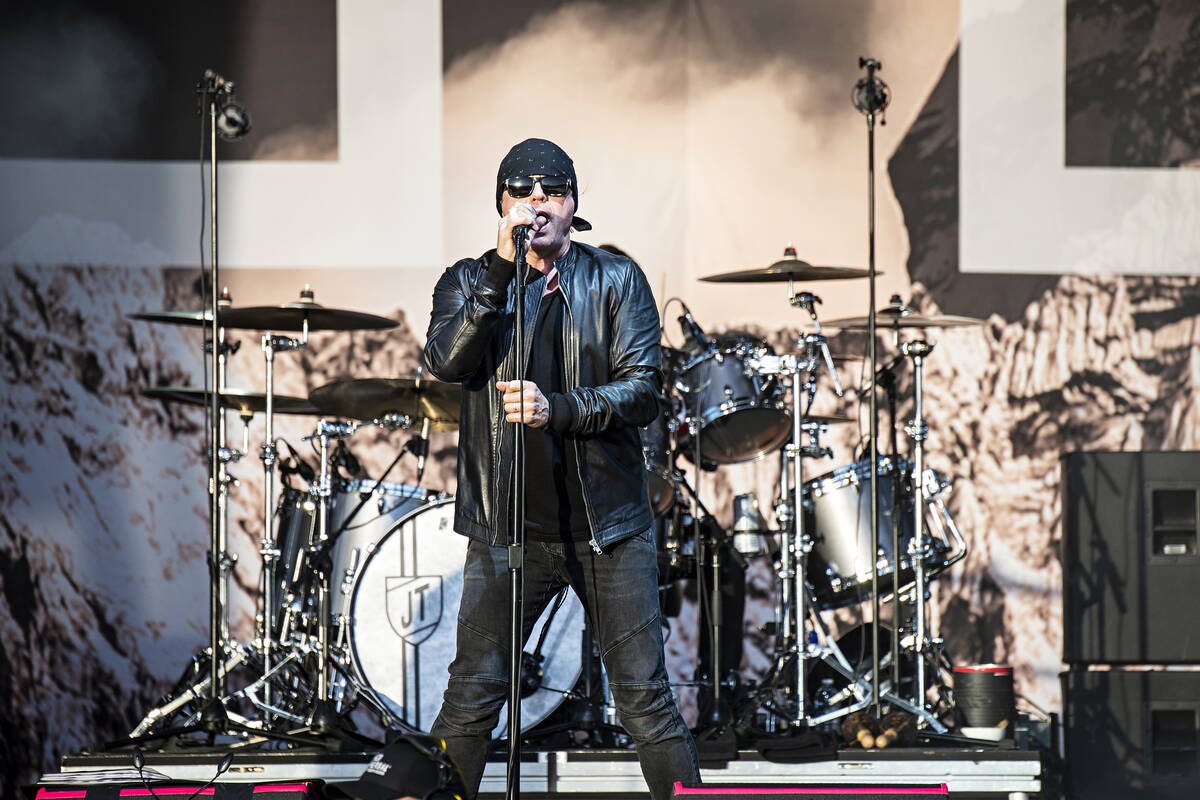Ian Astbury of The Cult performs during KAABOO 2019 at the Del Mar Racetrack and Fairgrounds on ...
