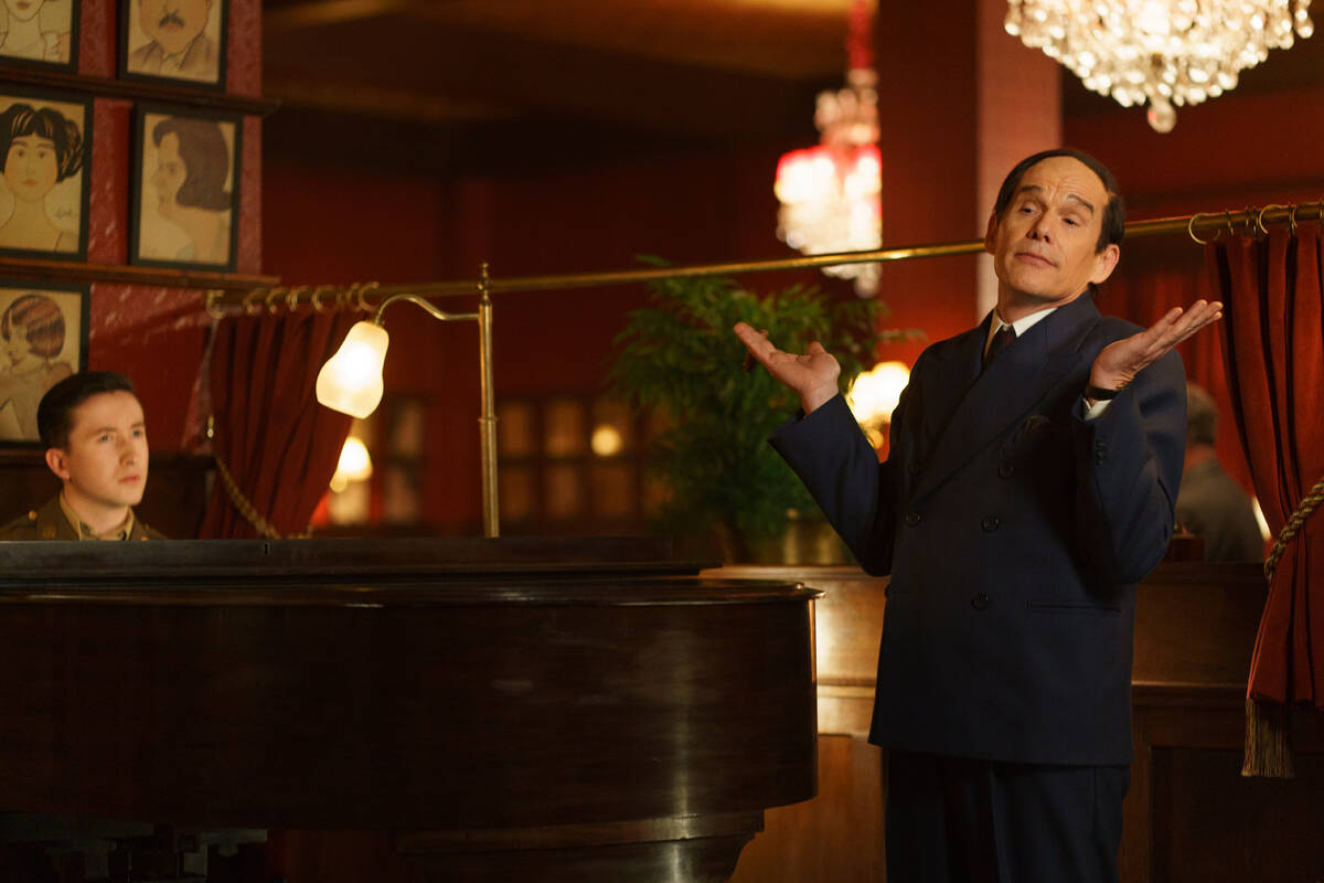 This image released by Sony Pictures Classics shows Ethan Hawke in a scene from "Blue Moon ...
