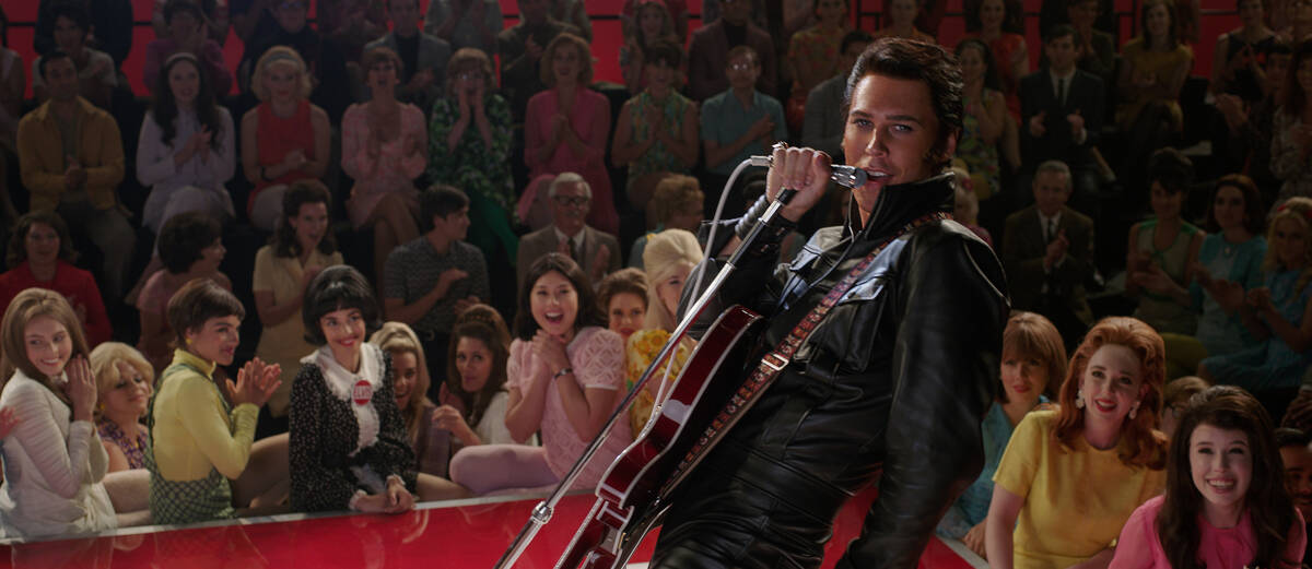 Austin Butler in "Elvis." (Warner Bros. Pictures)